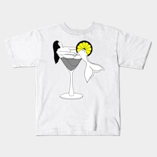 Mermaid Martini Kids T-Shirt